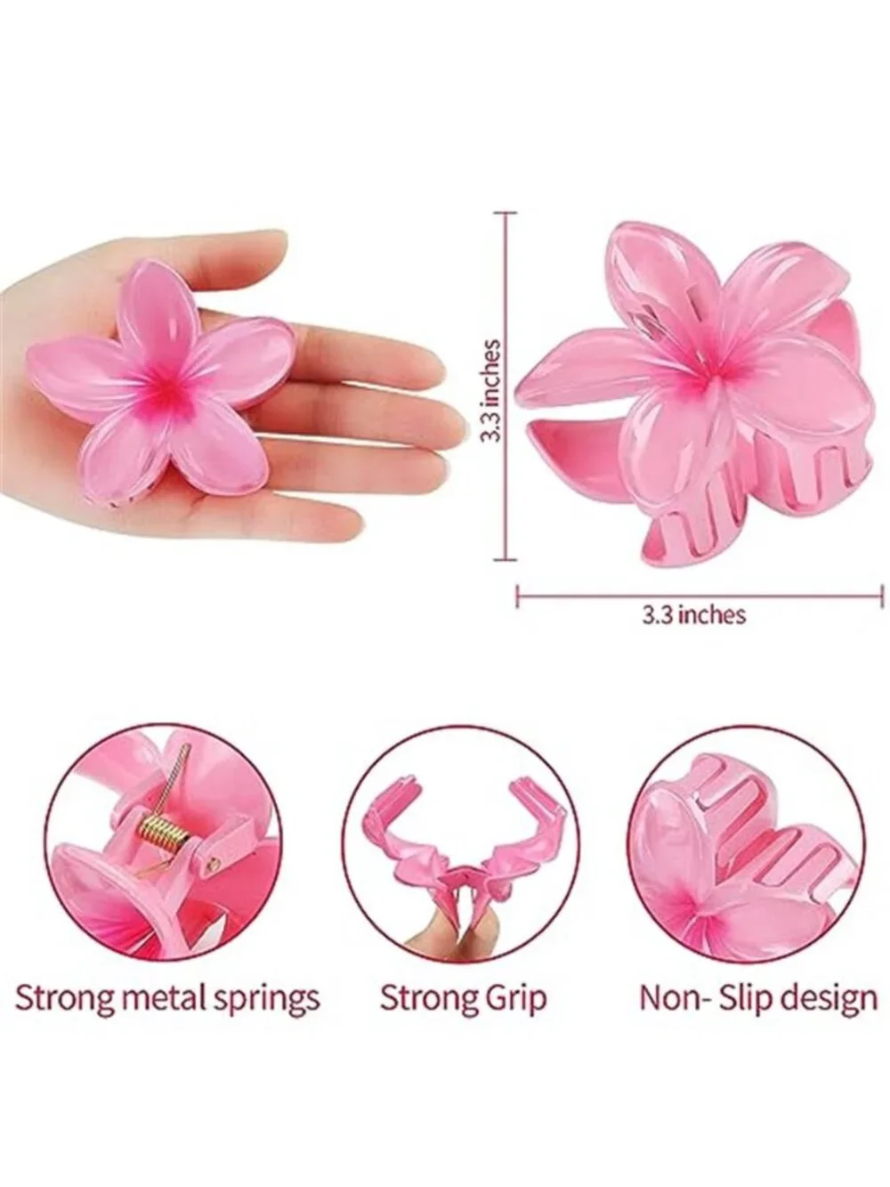Flower Hair Clips for Women